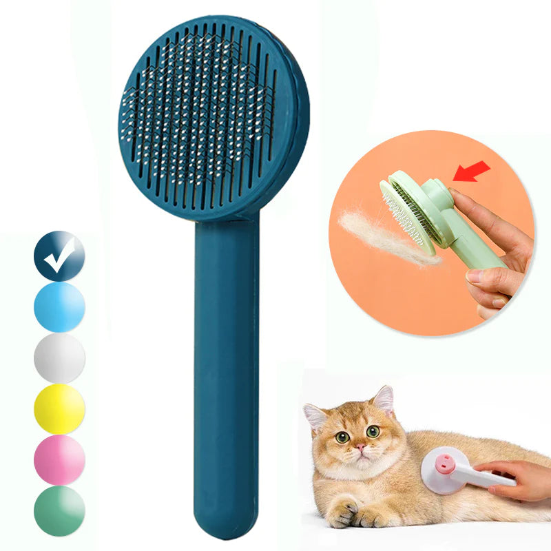 pet-hair-grooming Cat Brush Pet Grooming Brush for Cats Remove Hairs Pet Cat Hair Remover Pets Hair Removal Comb Puppy Kitten Grooming Accessories